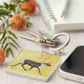 Porte-clés Caribou boréal (Devant Droit)