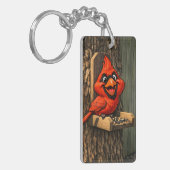 Porte-clés Caricature de Cardinal (Devant gauche)