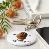 Porte-clés Caricature de M. Potato (Côté)