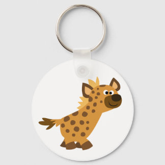 Porte-clés Caricature de marche mignonne Hyena