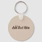 Porte-clés Caricature de poupée vaudou en amour (Verso)