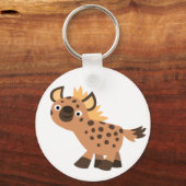 Porte-clés Caricature sympa Hyena (Recto)