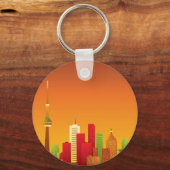 Porte-clés Caricature Toronto (Recto)