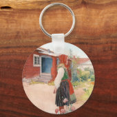 Porte-clés Carl Larsson - La Maison Falun (Recto)