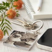 Porte-clés Carlin de café (Devant Droit)