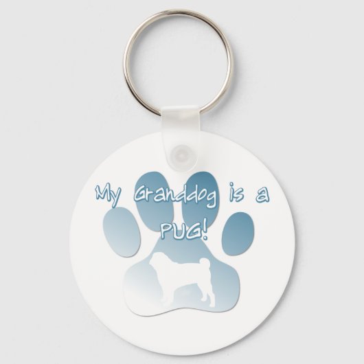 Porte-clés Carlin Grand-chien (Recto)