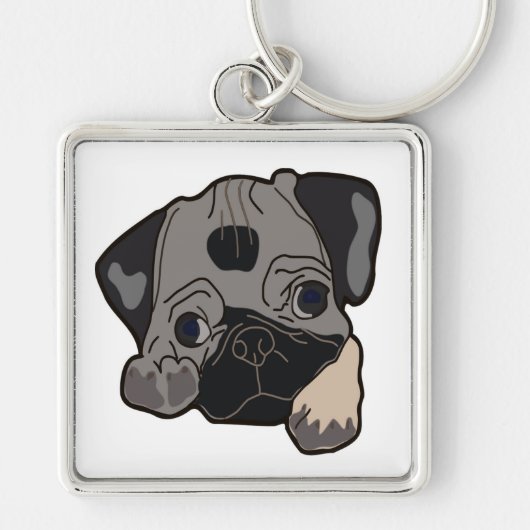 PORTE-CLÉS CARLIN PUPPY (Devant)