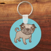 Porte-clés Carlin Puppy (Recto)