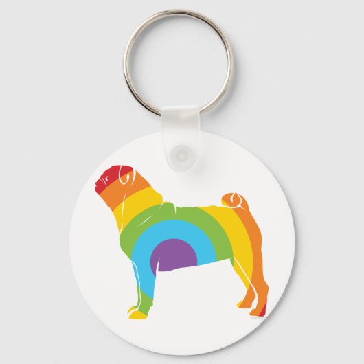 Porte-clés Carlin Rainbow Connection ! (Recto)
