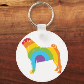 Porte-clés Carlin Rainbow Connection ! (Recto)