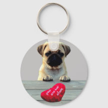 Carlin Wishing Heureuse Sainte-Valentin Heart keyc