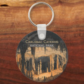Porte-clés Carlsbad Cavernes Parc national Nouveau-Mexique (Verso)