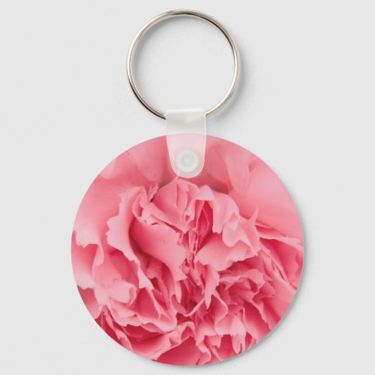 Porte-clés Carnation rose porte - clé (Recto)