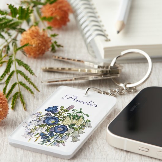 Porte-clés Carnaval des fleurs (Devant droit)