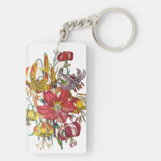 Porte-clés Carnaval des fleurs (Dos)