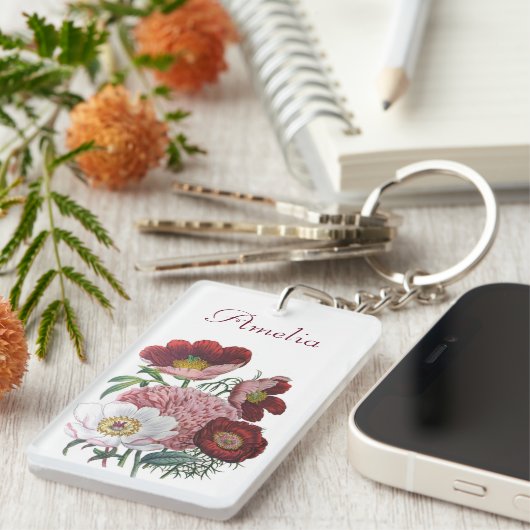 Porte-clés Carnaval des fleurs (Devant droit)