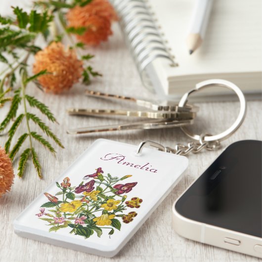 Porte-clés Carnaval des fleurs (Devant droit)