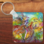 Porte-clés CARNAVAL ITALIEN / Danse, Musique, Théâtre (Recto)