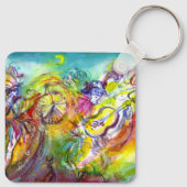 Porte-clés CARNAVAL ITALIEN / Danse, Musique, Théâtre (Dos)