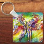 Porte-clés CARNAVAL ITALIEN / Danse, Musique, Théâtre (Recto)