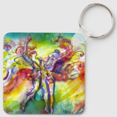 Porte-clés CARNAVAL ITALIEN / Danse, Musique, Théâtre (Dos)