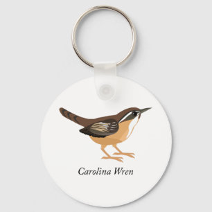 Porte-clés Carolina Wren