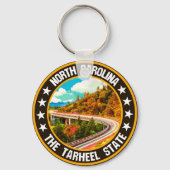 Porte-clés Caroline du Nord (Recto)