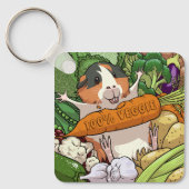 Porte-clés Carotte de porc 100% Veggie Caroton (Recto)