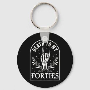 Porte-clés Carotte Drôle En Karate Gi Carré Ceinture Noire Ma