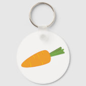Porte-clés Carotte orange légume (Recto)