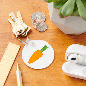 Porte-clés Carotte orange légume