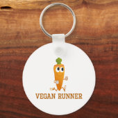Porte-clés Carotte Vegan Runner (Recto)