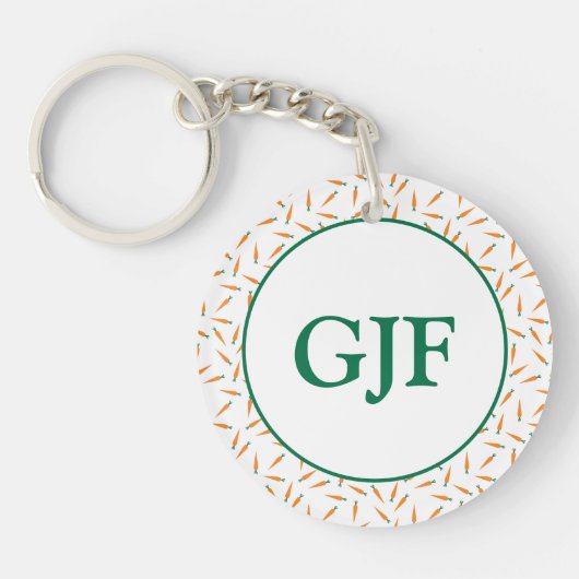 Porte-clés Carottes ! (Devant)