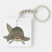 Porte-clés Carpe commune - Tête de poisson (Dos)