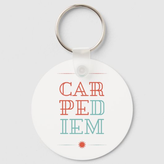 Porte-clés Carpe Diem (Recto)