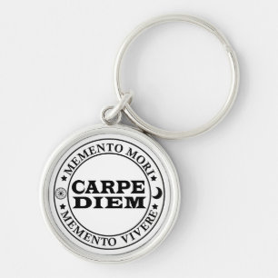 Porte-clés Carpe diem Saisir le jour Mmenro mori