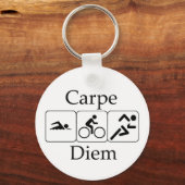 Porte-clés Carpe Diem Triathilon (Recto)
