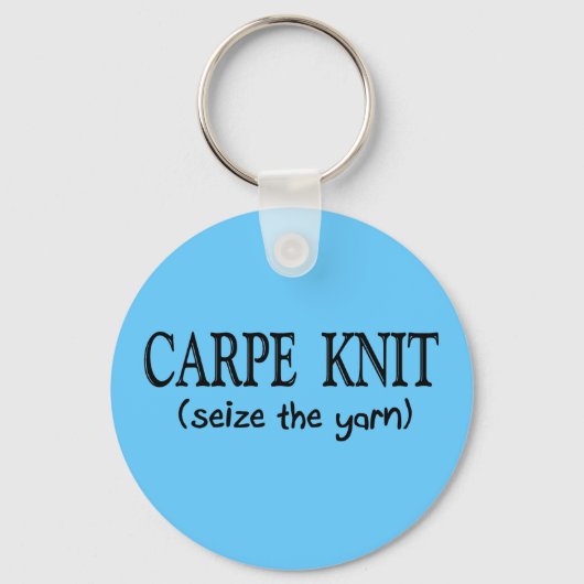Porte-clés Carpe Knit (Saisir le fil) Knitter Cadeaux (Recto)
