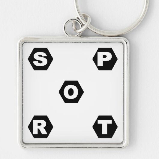 Porte-clés carr & PREMIUM DESIGN SPORT (Devant)