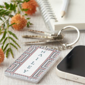 Porte-clés Carré (Devant droit)