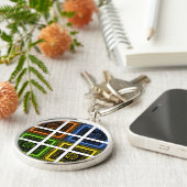 Porte-clés Carré dans une boîte (Côté)