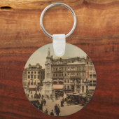 Porte-clés Carré de barrage, Amsterdam, Pays-Bas (Recto)