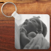 Porte-clés Carré double face personnalisé (Recto)