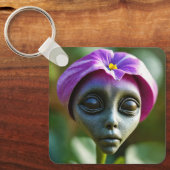 Porte-clés carré porte - clé (Recto)