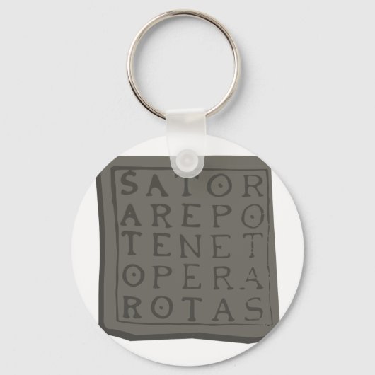 Porte-clés Carré Sator (Recto)