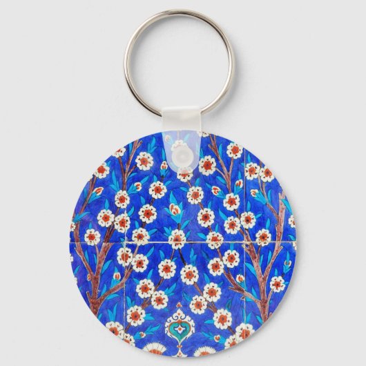 Porte-clés carreau d'iznik (Recto)
