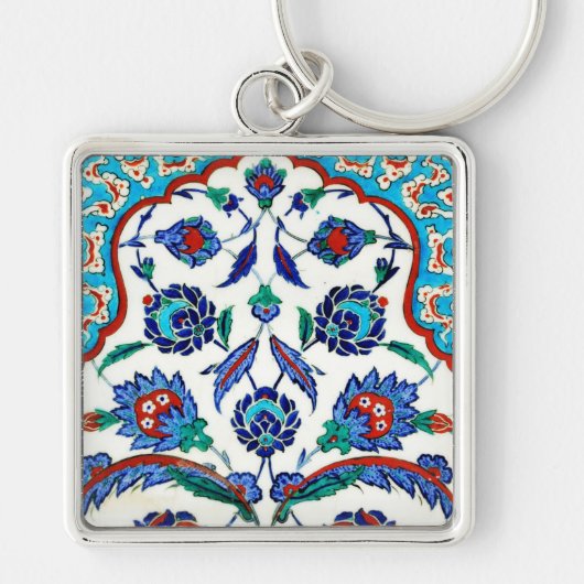 Porte-clés carreau d'iznik (Devant)