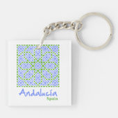 Porte-clés Carreaux Andalous 7 (Dos)