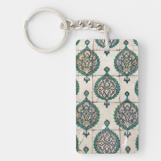 Porte-clés Carreaux d'Iznik verts (Devant)