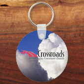 Porte-clés Carrefour, nuageux (Recto)